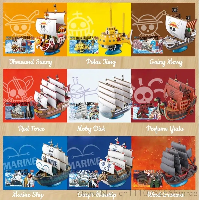 Bandai One Piece Assembled Pir - Model Kit One Piece Going Merry avis et prix
