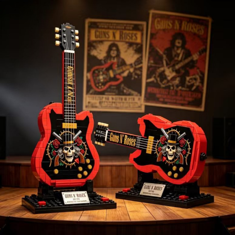 Mini Guns N Roses Guitar Build - Model Kit Gunpla avis et prix