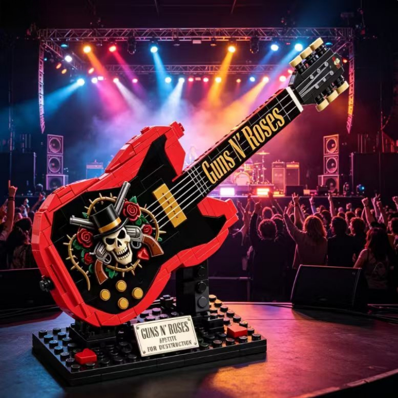 Mini Guns N Roses Guitar Build - Model Kit Gunpla avis et prix