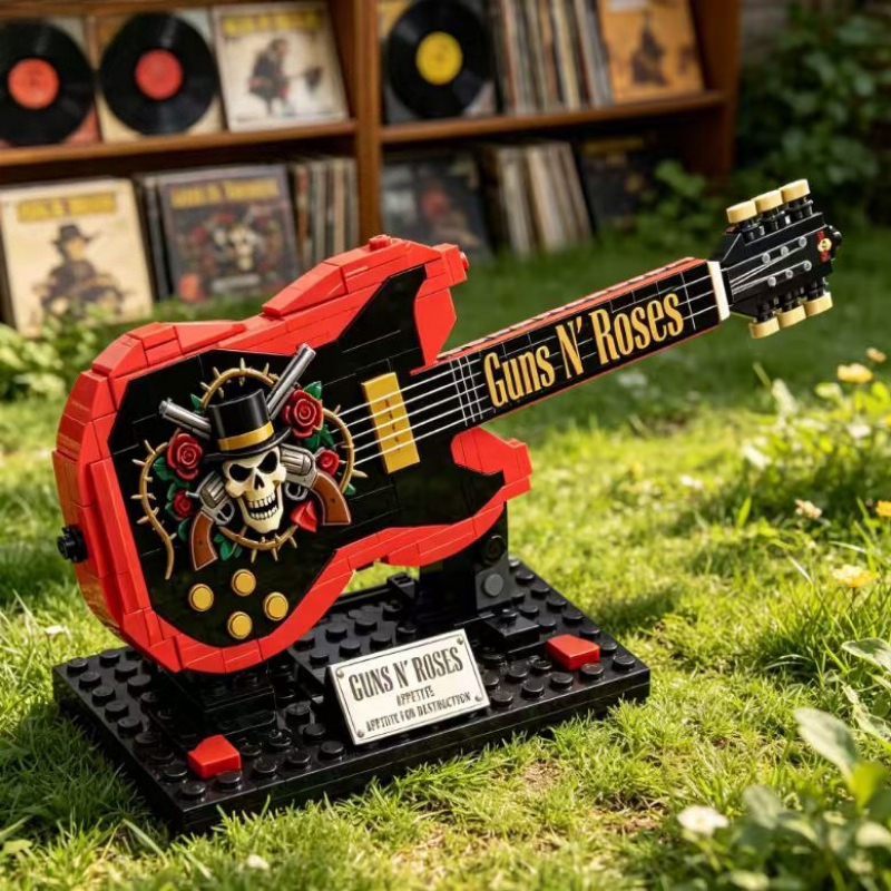 Mini Guns N Roses Guitar Build - Model Kit Gunpla avis et prix