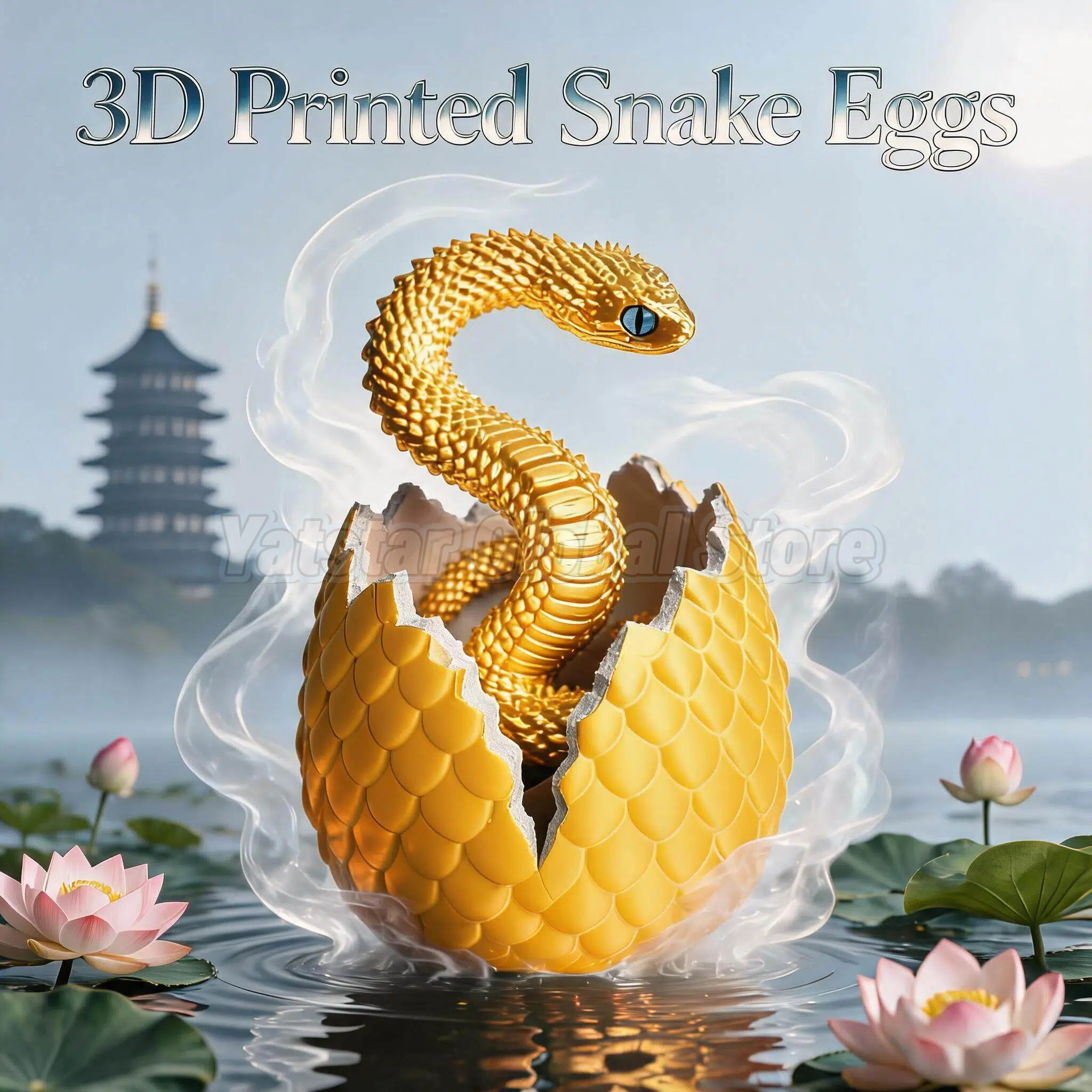 3D Printed Snake Egg Toy Creat - Model Kit Joints avis et prix